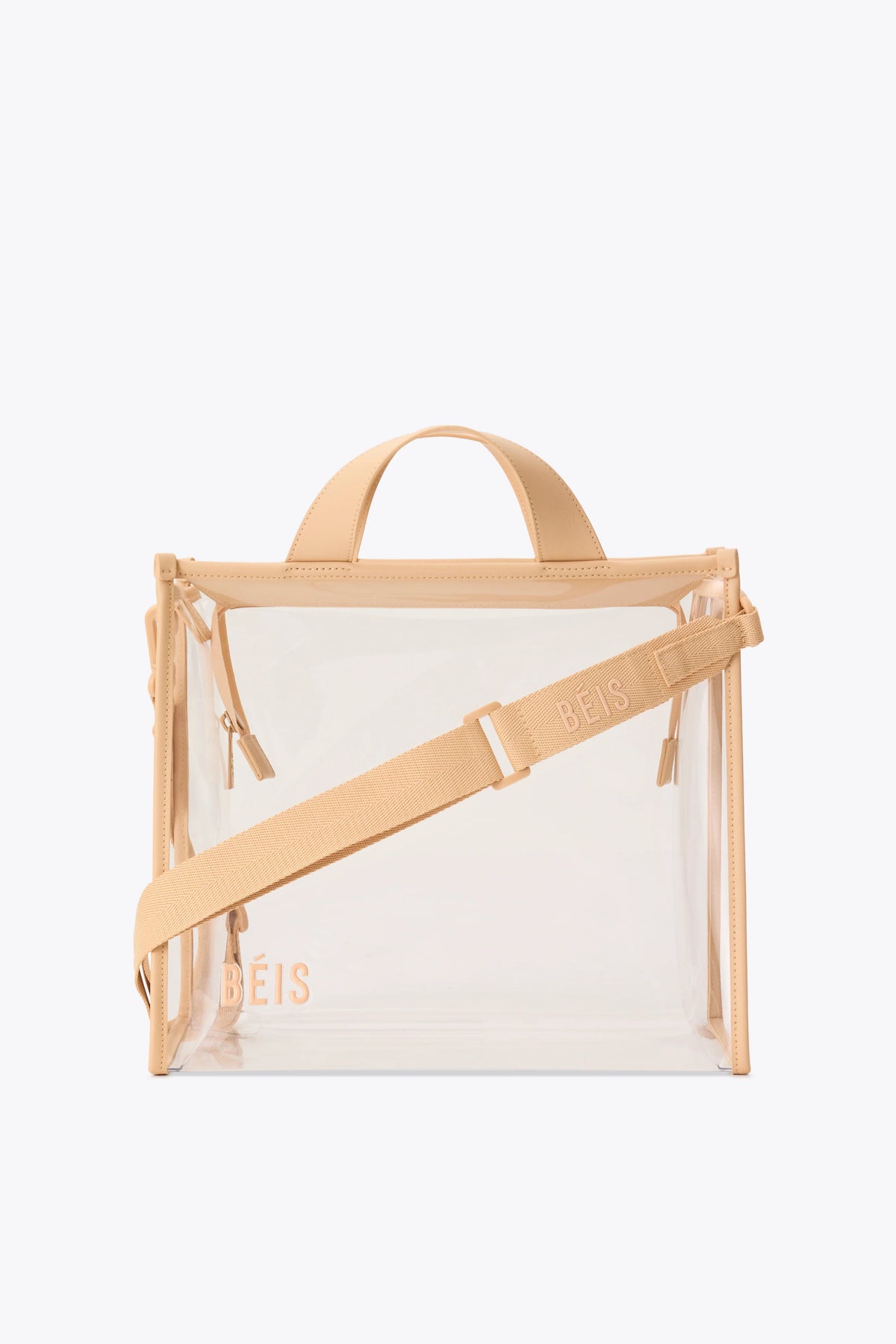 The Stadium Tote in Beige